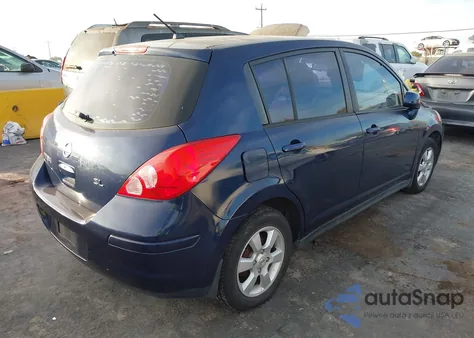 2007 Nissan Versa 1.8Sl из США, поврежденный, VIN 3N1BC13E17L459986